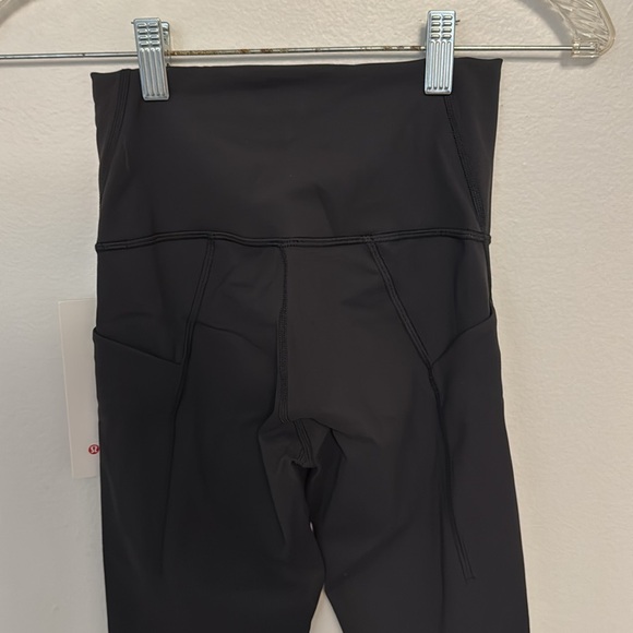 Brand new never worn Lululemon Wunder Train HR Crop 23” *Pockets - Picture 7 of 8